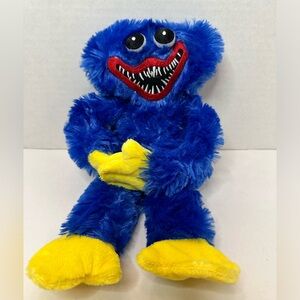 Poppy Playtime Huggy Wuggy Hug Hands Blue Monster Stuffed Animal Plush